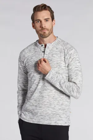 ANSELMO Long Sleeve Raglan Henley