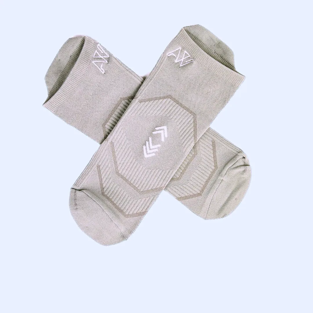 AW Unisex Compression No-Show Sock