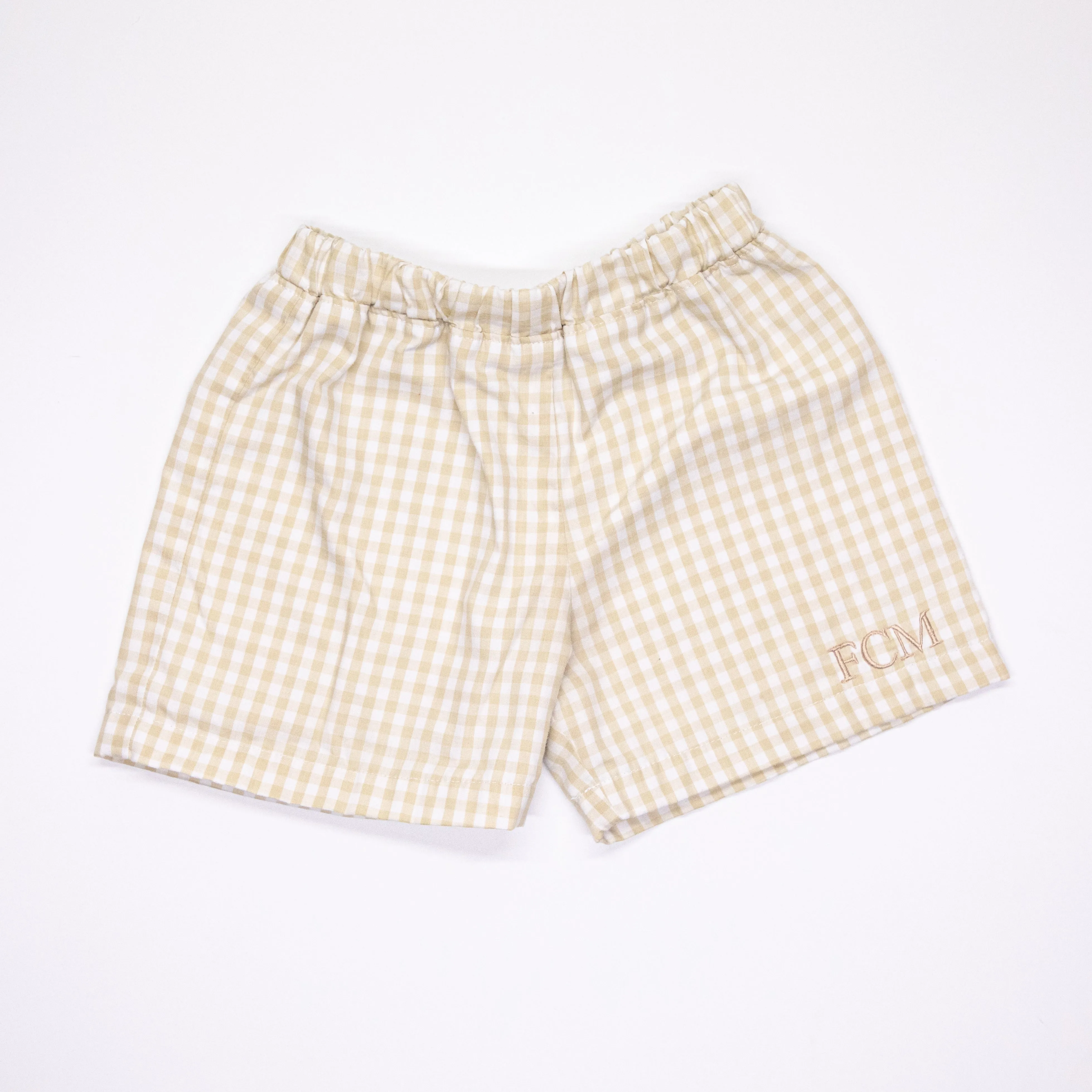 Beaufort Bonnet Shelton Shorts in Khaki Gingham