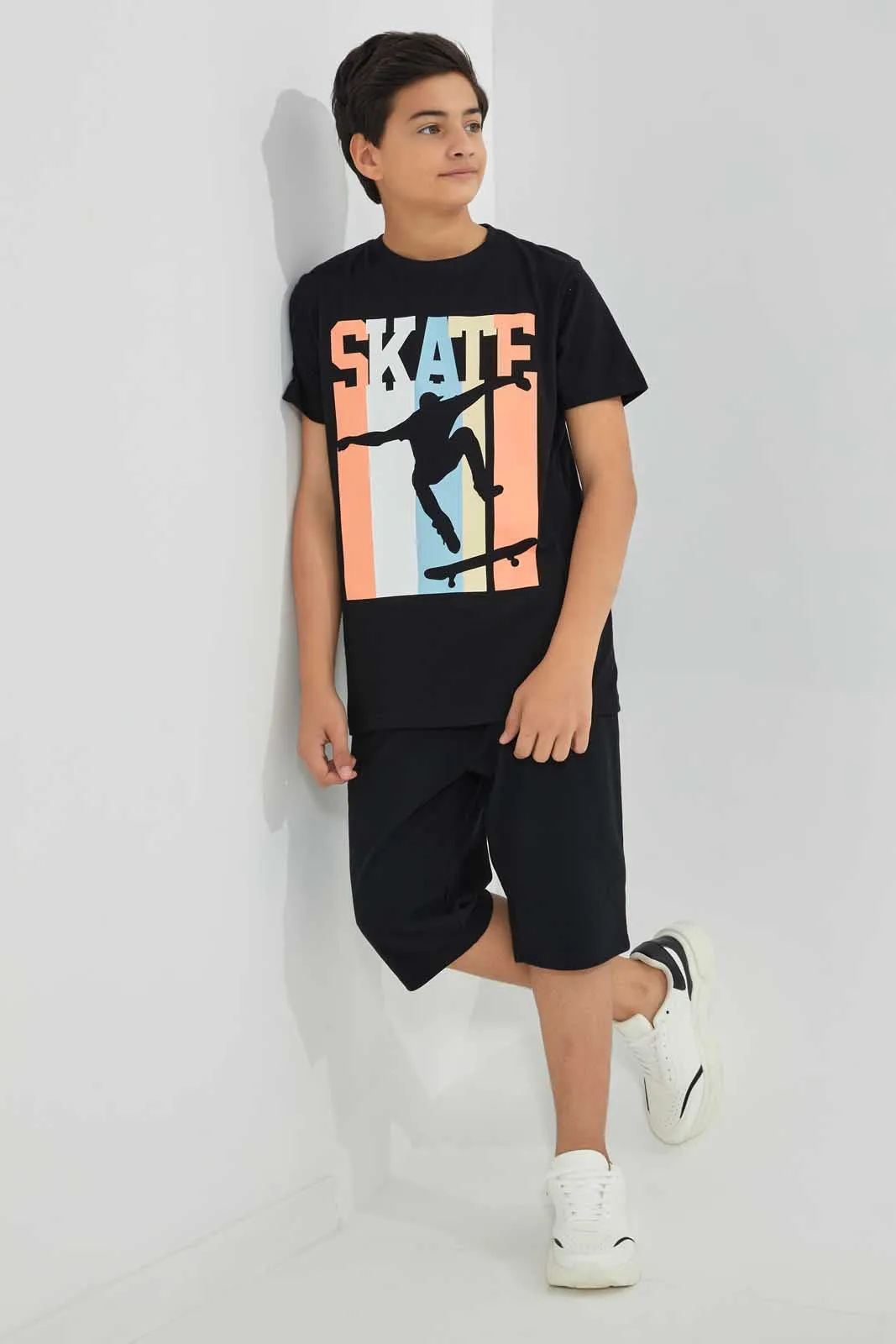 Black Skate T-Shirt