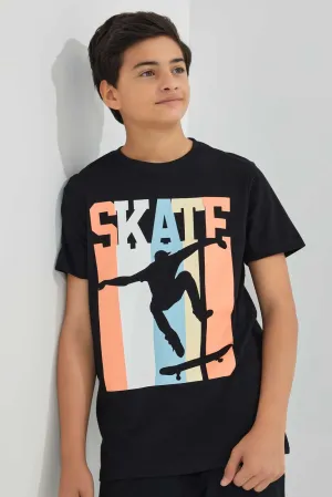 Black Skate T-Shirt