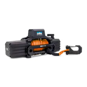 Borne Off-Road 12k 12,000lb Winch w/Orange Synthetic Rope