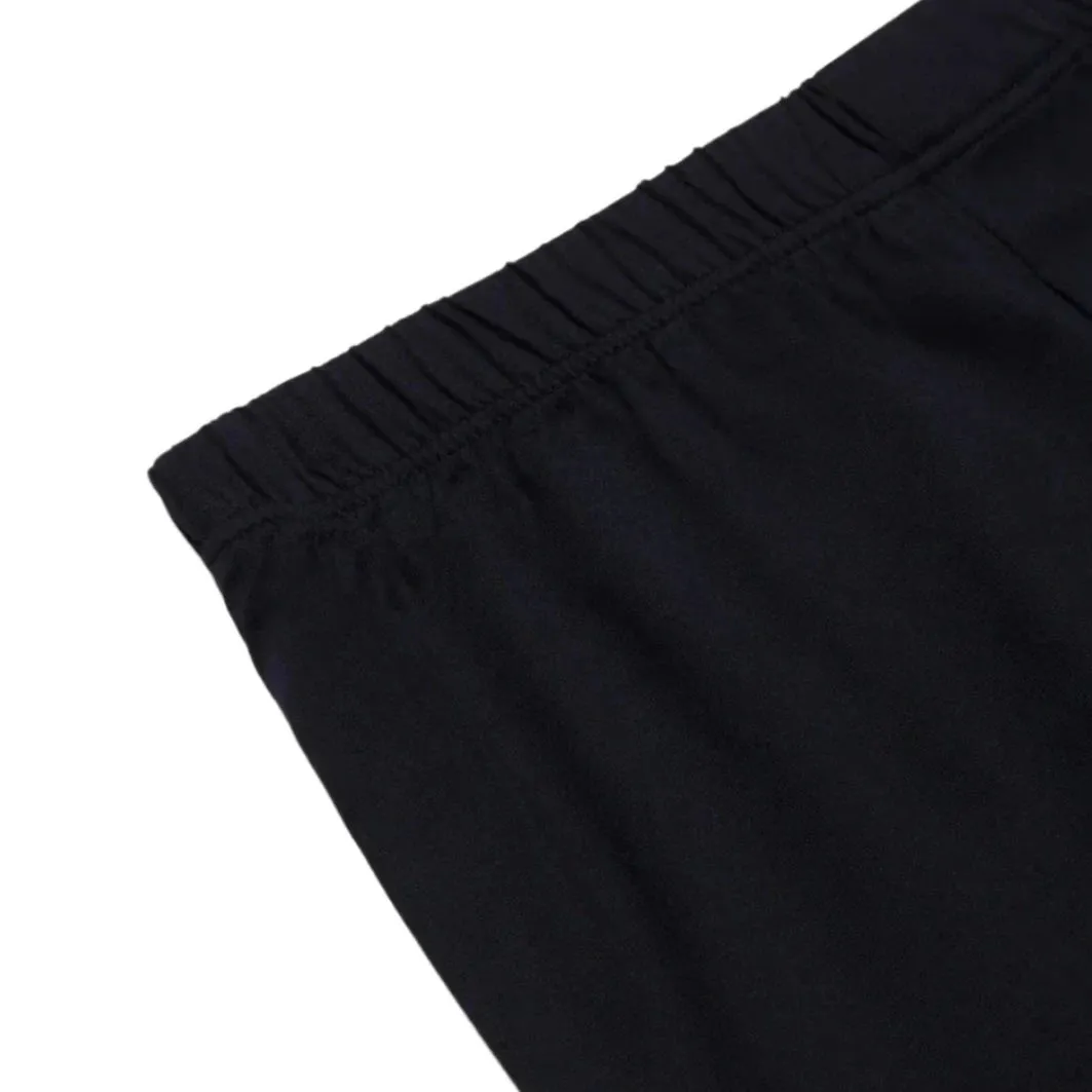 Bresciani 100% Cotton Boxer Shorts Black