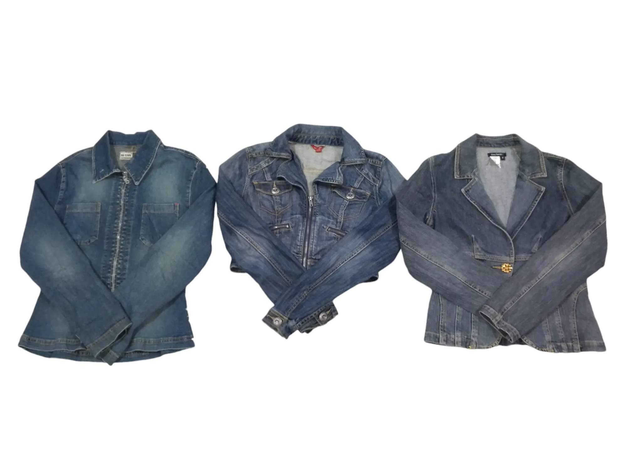 Denim unique jackets - 12 pcs - 16/10/24