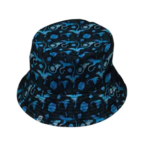 Dnd Mystic Blue Dragons Bucket Hat