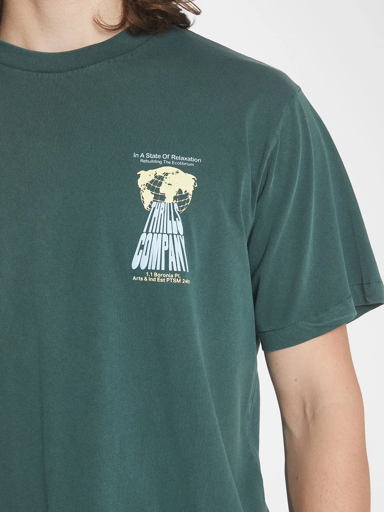 Earth Services Merch Fit Tee - Sycamore