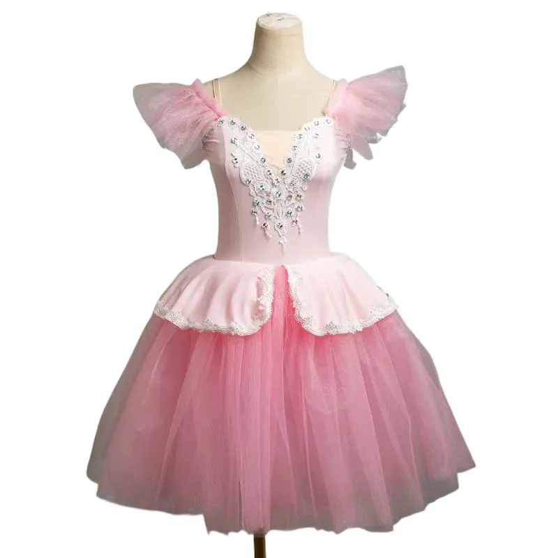 Girls Tutu Ballet Swan Dance Performance Costumes