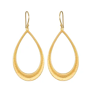 Graceful Beauty Dot Teardrop Earrings