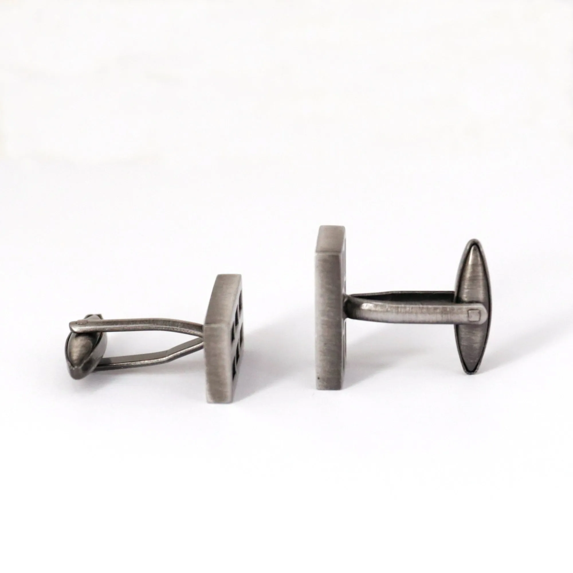 Gunmetal Window Pane Cufflinks (Online Exclusive)