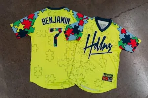 I am Autism 2022 - HDLNS Custom Jersey