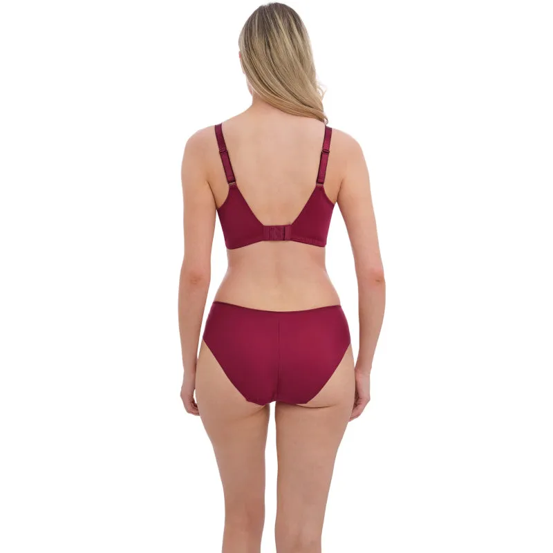 Illusion Side Support Bra Berry Red - Fantasie