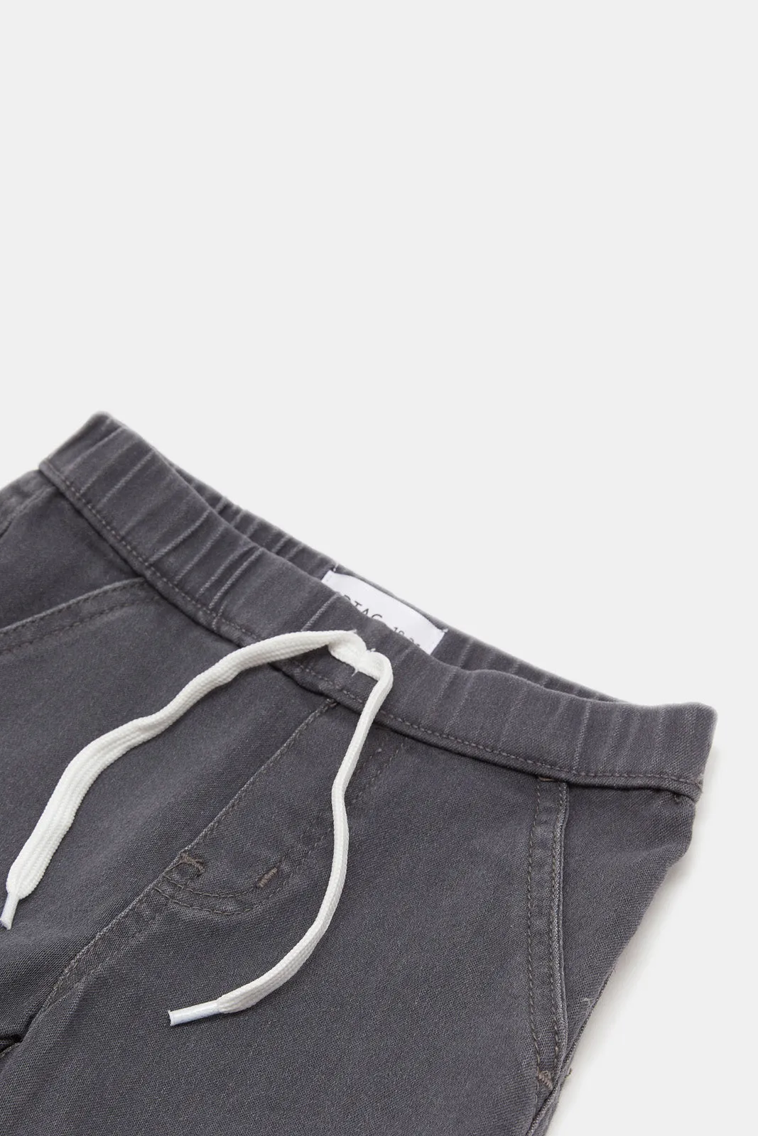 Infant Boys Charcoal Joggers Jeans