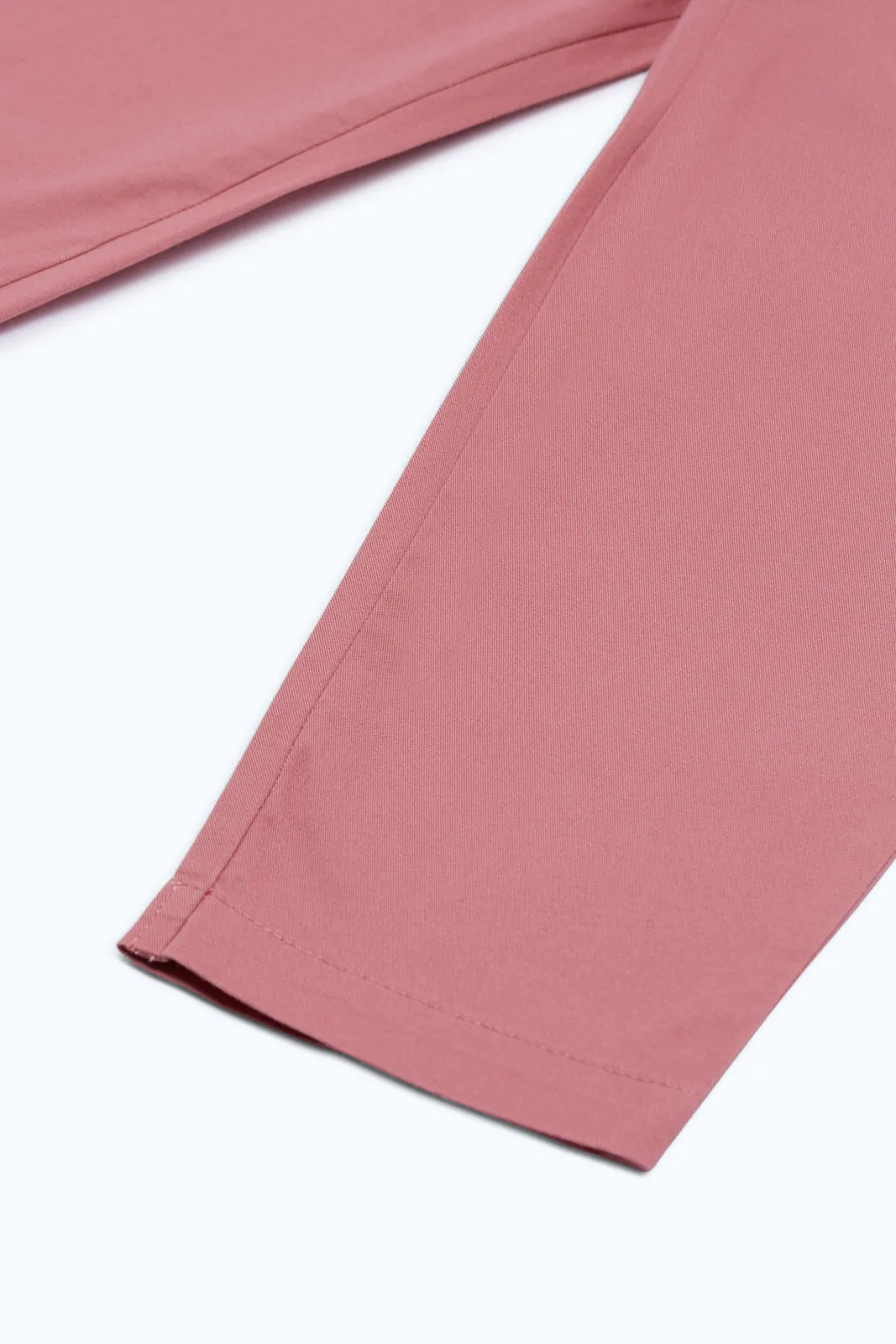 Infant Boys Pink Plain Chino Trouser