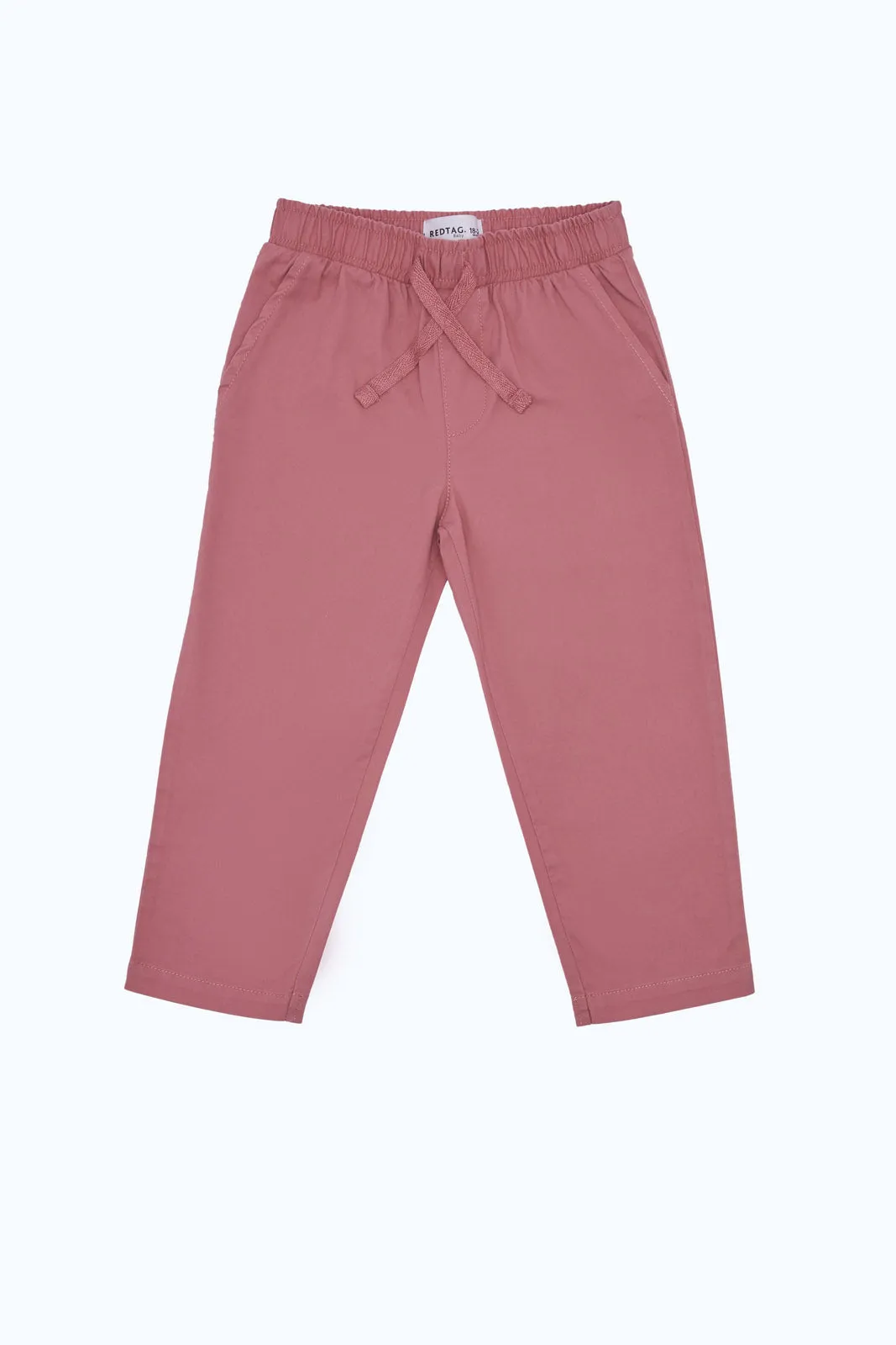 Infant Boys Pink Plain Chino Trouser