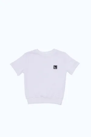 Infant Boys White Short Sleeved T-Shirt