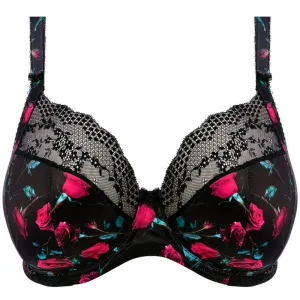 Lucie Stretch Plunge Bra Rock 'n' Rose - Elomi