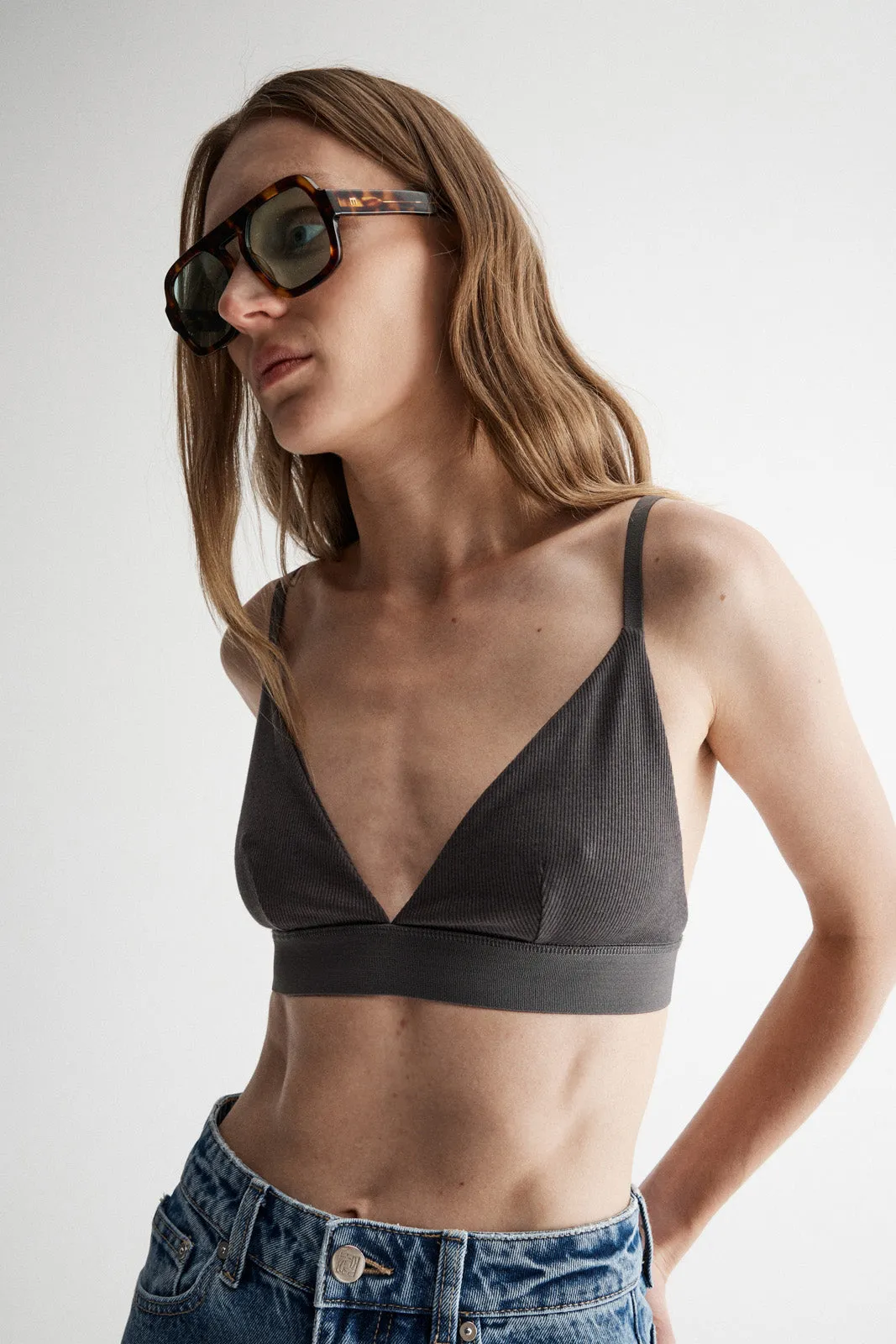 Meiji Bralette Slate