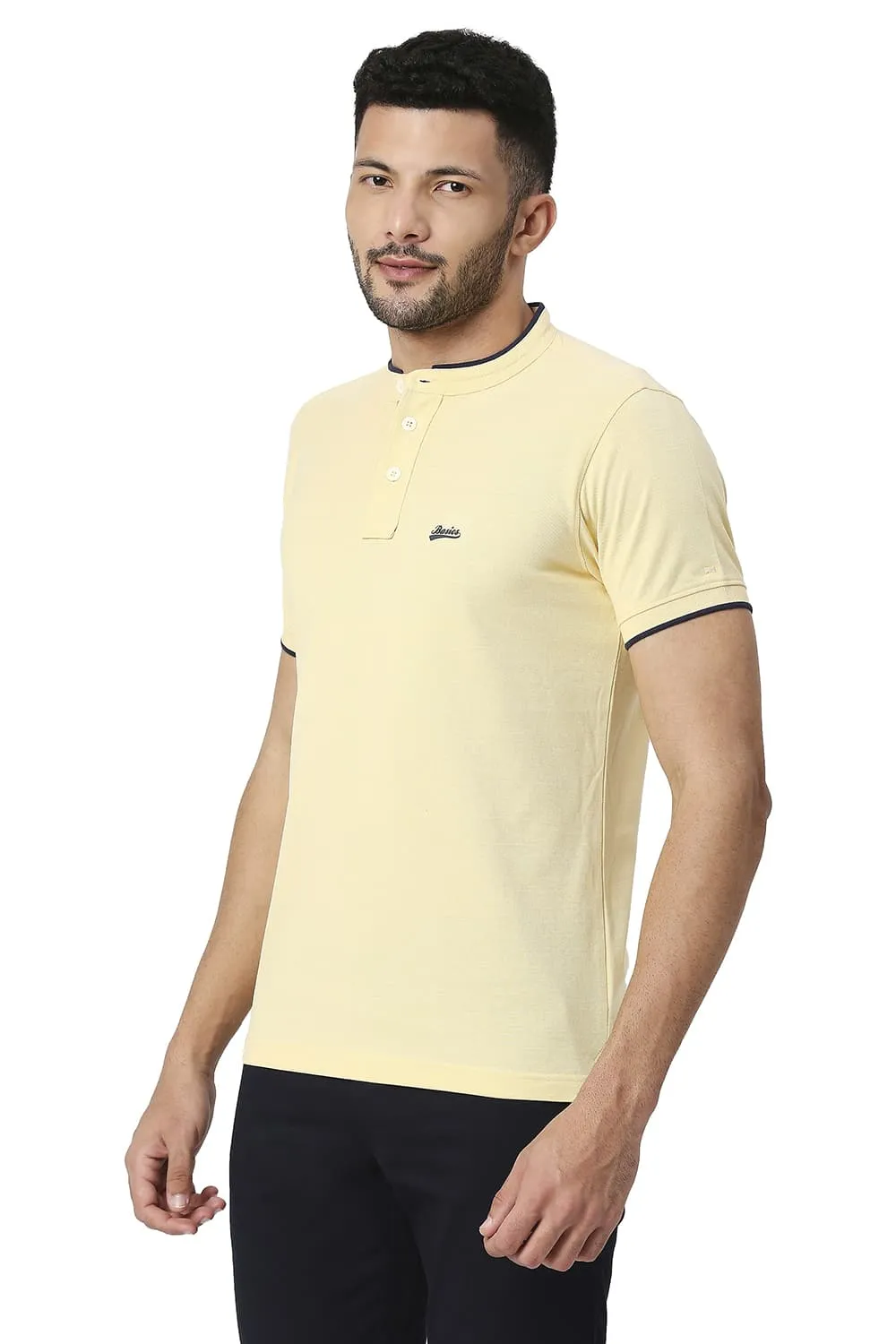 Muscle Fit Cotton Polyester Polo T-shirt