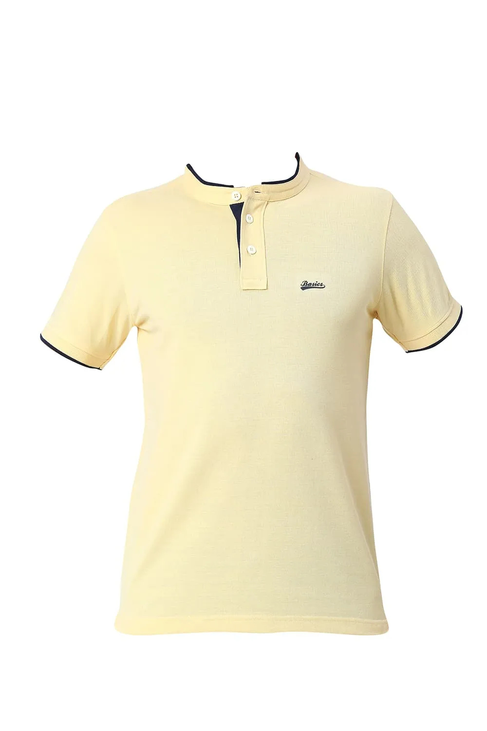 Muscle Fit Cotton Polyester Polo T-shirt