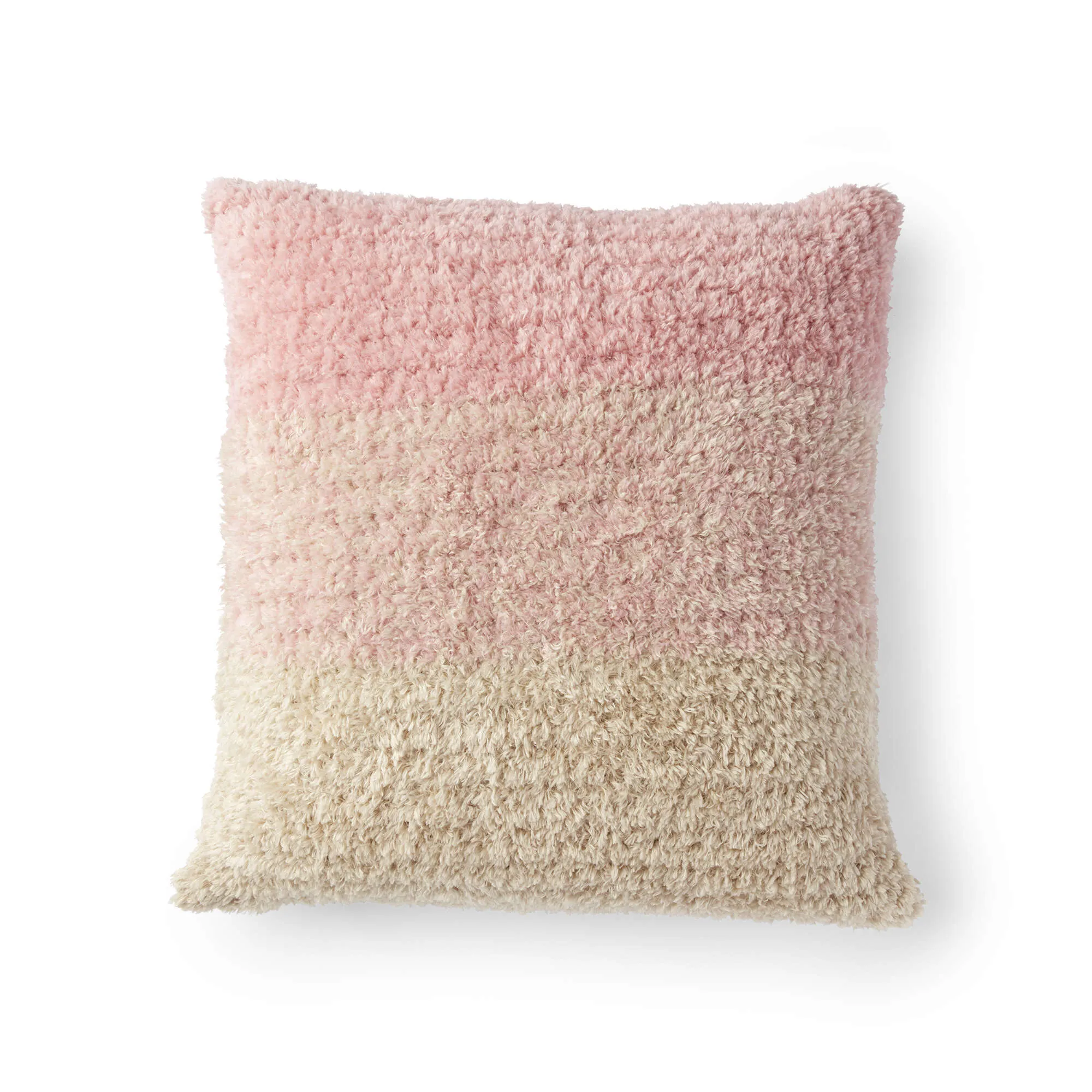 Red Heart Crochet Restful Shades Pillow