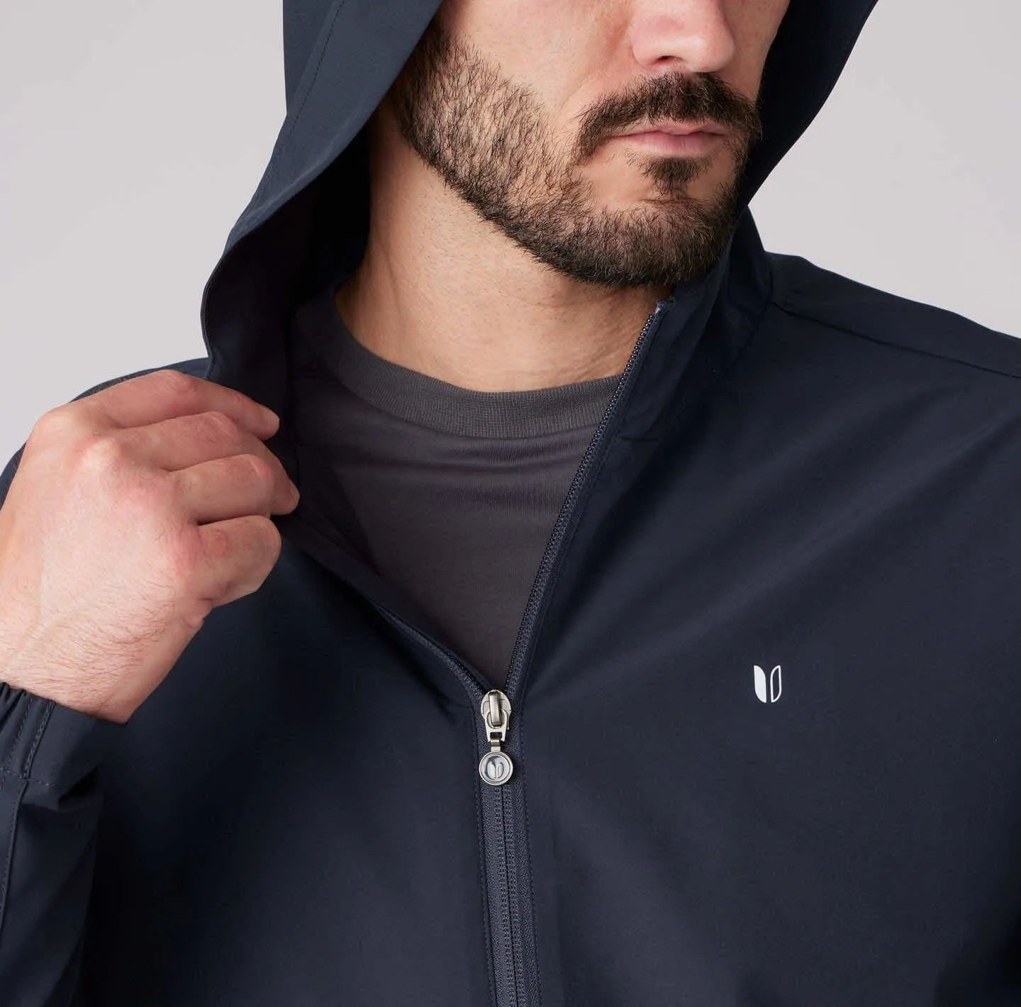 Stormer Hooded Full-Zip Windbreaker