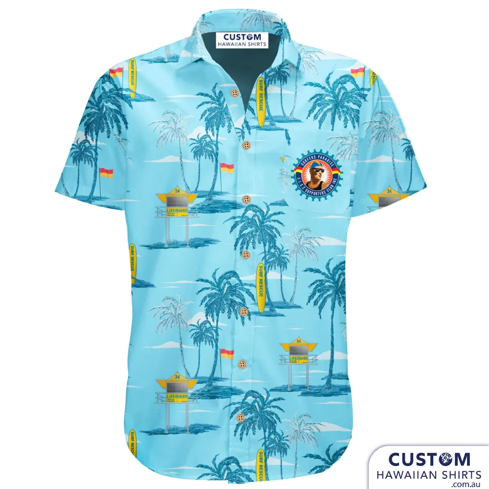 Surfers Paradise SLSC, Qld - Supporters Hawaiian Shirts