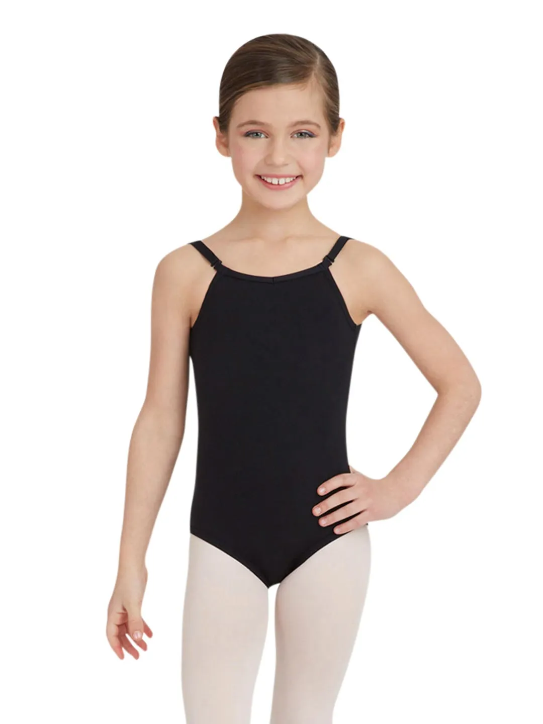 TB1420C Camisole Leotard w/ Adjustable Straps - Girls