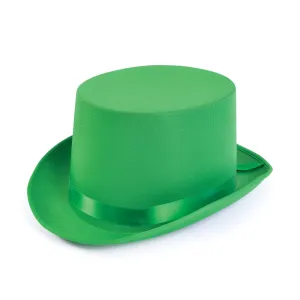 Top Hat Green Satin