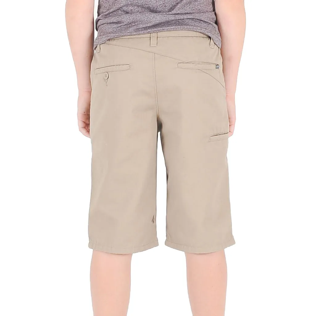 Volcom Youth Frickin Chino Short Khaki