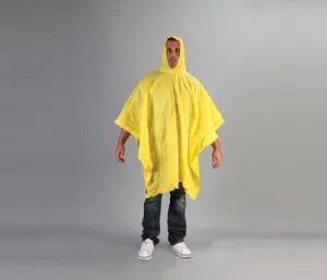 Waterproof Temporary PVC Plastic Vinyl Emergency Disposable Poncho Rain Suit