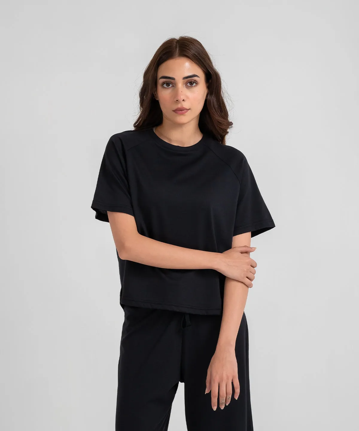Women's Cropped Pyjama Set